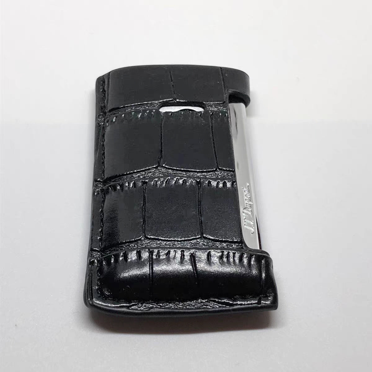 Handmade dupont Slim7 lighter leather case Original design full grain cow leather